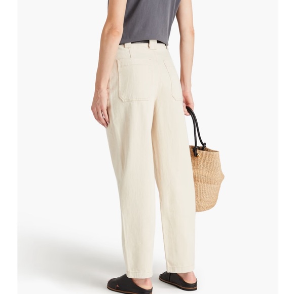 Alex Mill NWT Sullivan Straight Leg Jean Natural 0 100% Cotton 5 Pockets - Picture 2 of 10